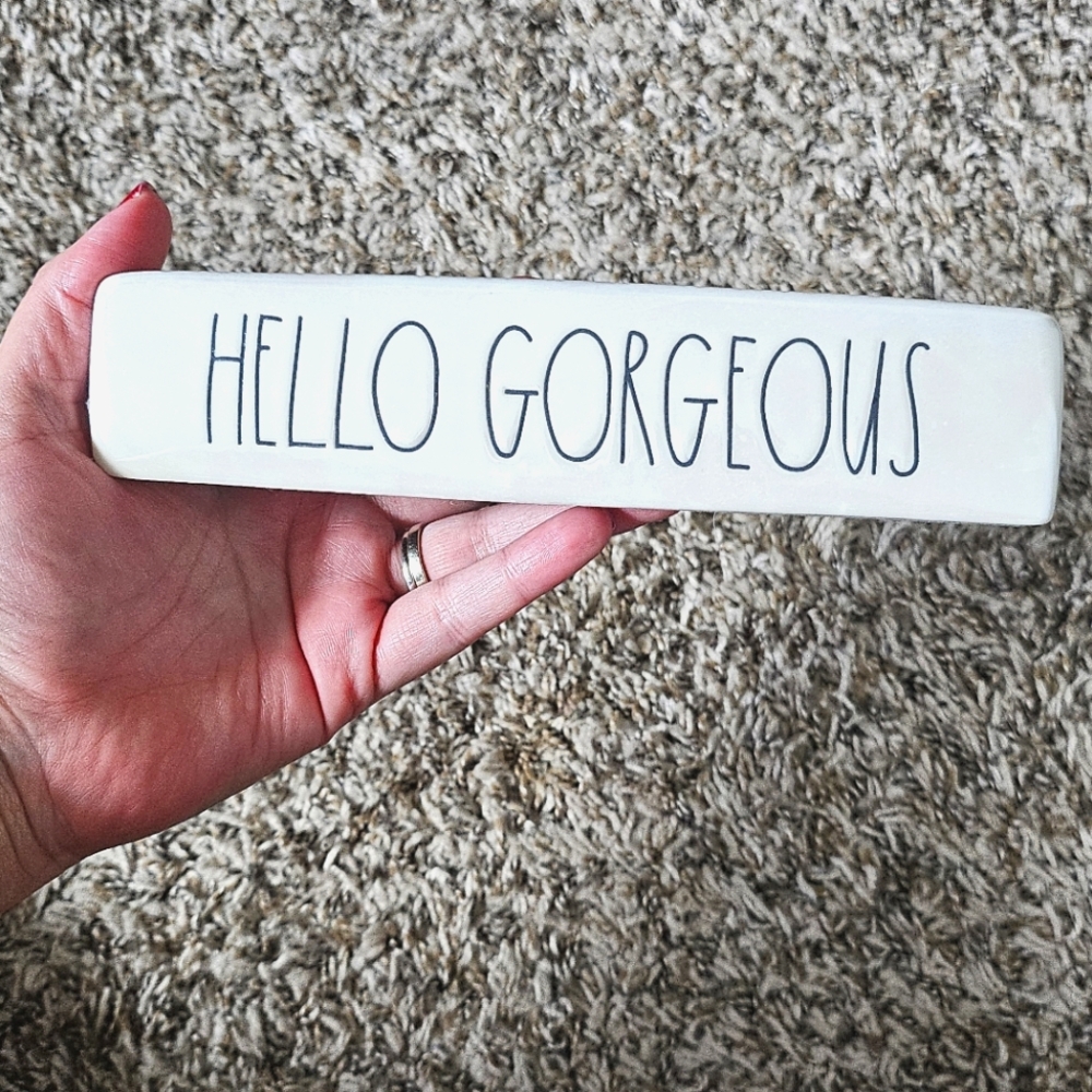 RAE DUNN Desk Sign